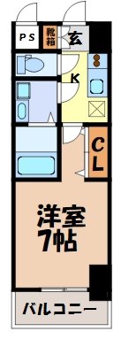 S-RESIDENCE堀田North 間取り図