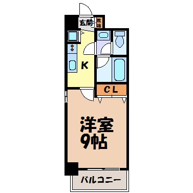 プロシード新栄 間取り図