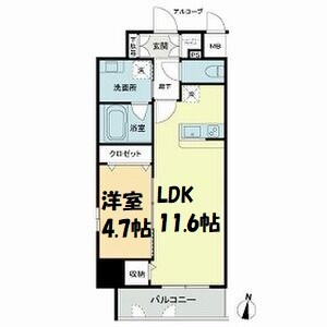 プレイス白壁 間取り図