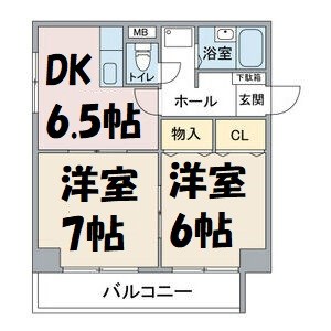ライフステージ徳川 間取り図