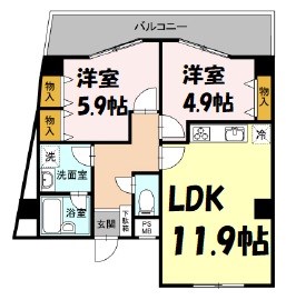 BM　TAKAOKA 間取り図