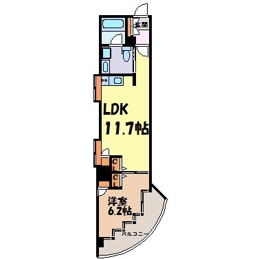 シャトー&amp;amp;ホテル名駅南1st 間取り図