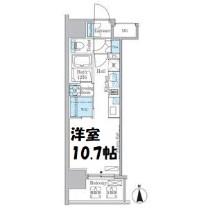 ヒヴィ・カーサ名駅西 間取り図