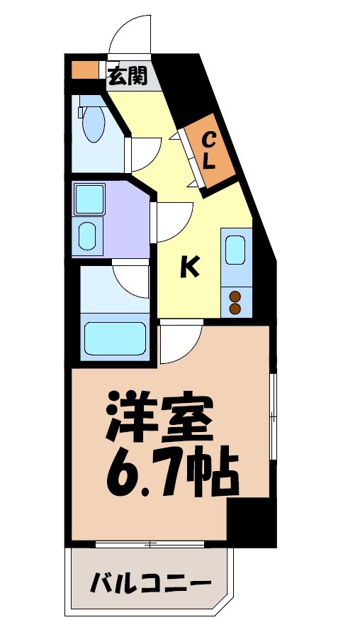 DOPE新栄 間取り図