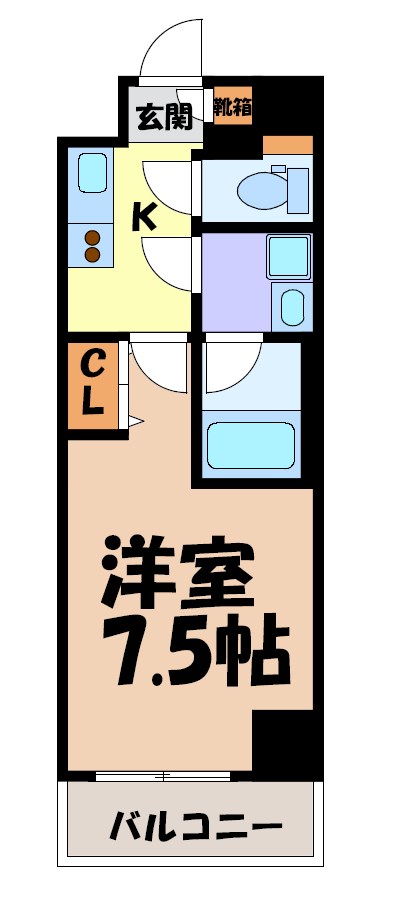 DOPE新栄 間取り図