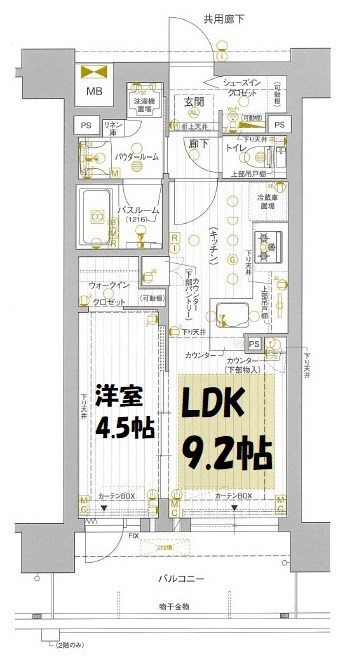 プレサンスロジェ御器所駅前 間取り図