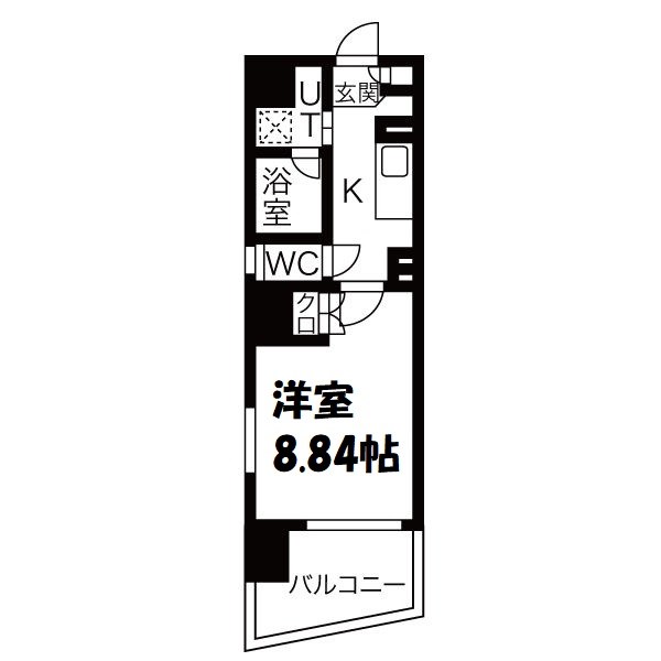 アールズタワー東山公園 間取り図