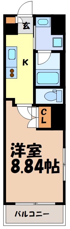 アールズタワー東山公園 間取り図
