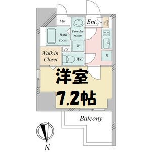 エスプレイス上前津レガシー 間取り図
