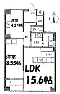フローラル小桜 間取り図