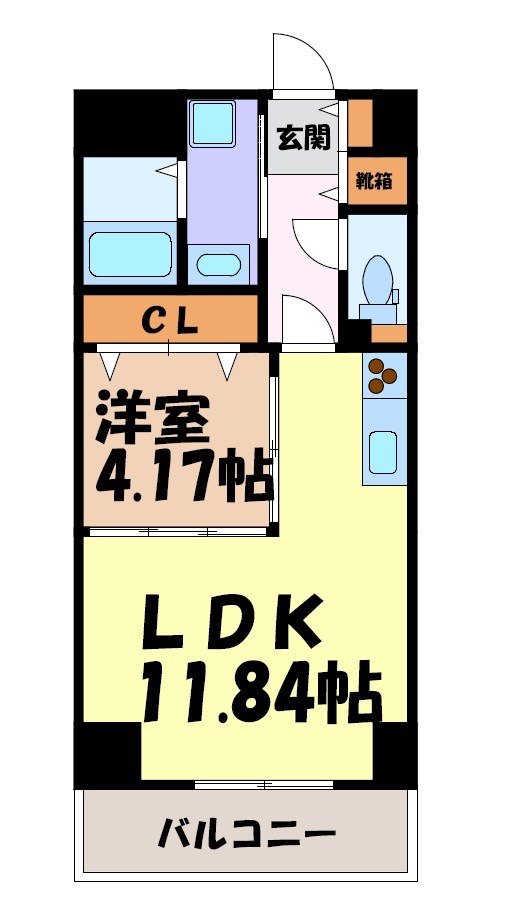 GRAN　DUKE栄elima 間取り