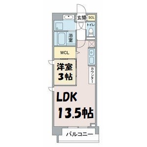 RAXA覚王山 間取り図