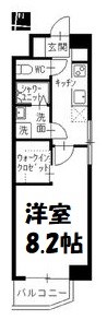 CASA NOAH鶴舞公園Ⅱ 間取り