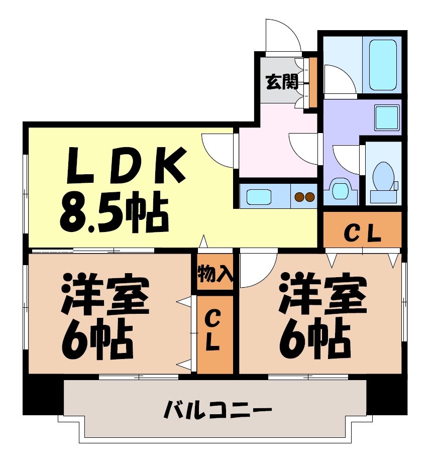 第6渡邊ビル 間取り図