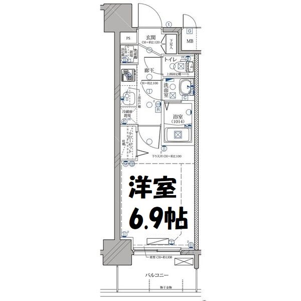 ディアレイシャス名古屋ステーション 間取り