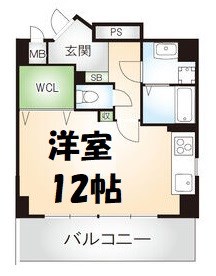 第17オーシャンビル 間取り図