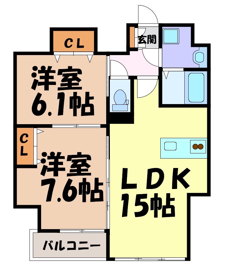 Grand Soleil大須白川 間取り図