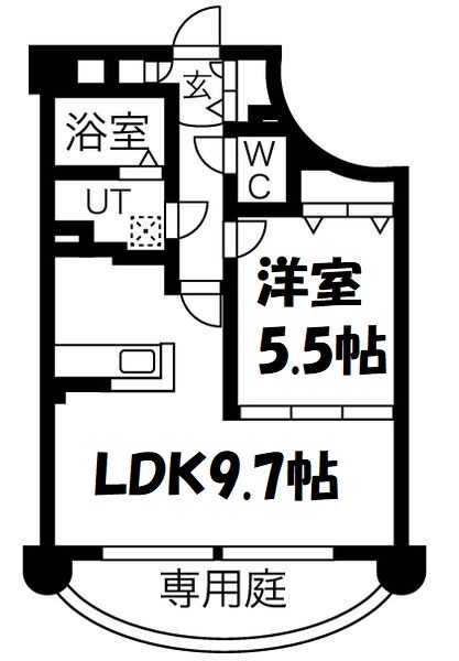 さくらHills YAGOTO 間取り図