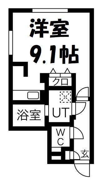 LUORE浄心 間取り図