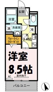 太閤アイサンメゾン 間取り図