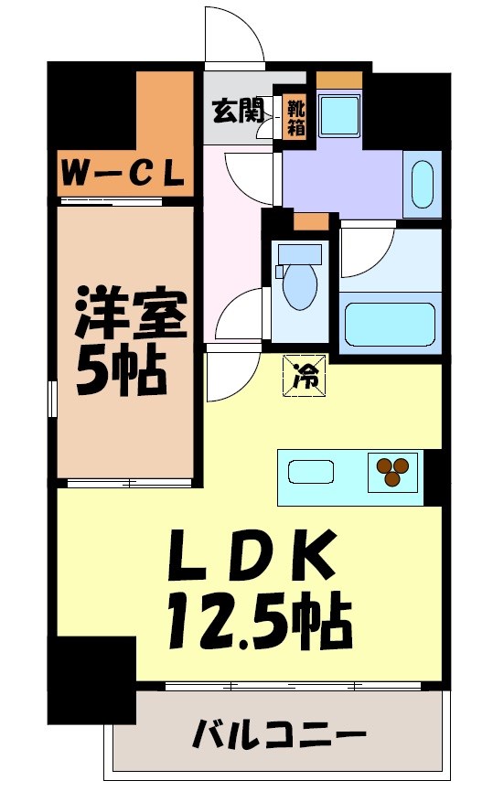 パークアクシス名古屋山王橋 間取り