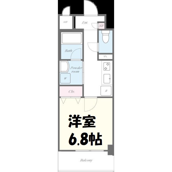 アクアエテルナ泉 間取り図