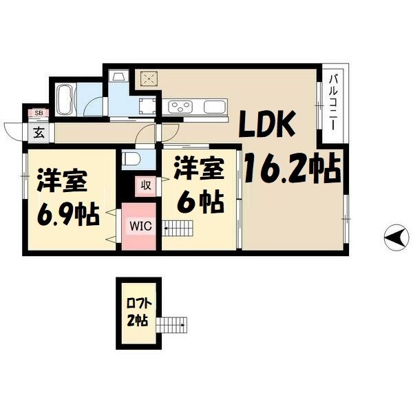 アーバンライフ瑞穂 間取り図