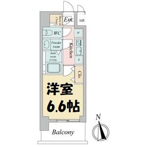 シーズンフラッツ千種 間取り図