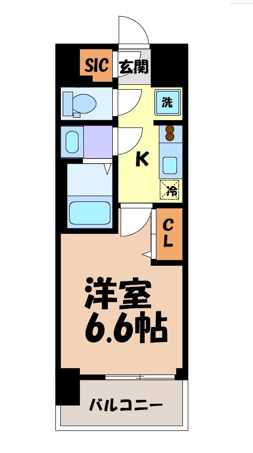 シーズンフラッツ千種 間取り図