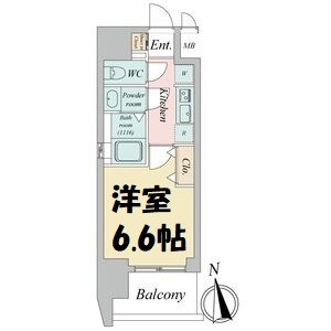 シーズンフラッツ千種 間取り図