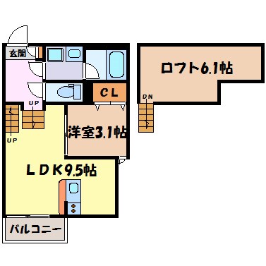 FAMILY STAGE川名Ⅰ 間取り図