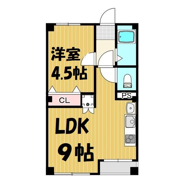 南山ビル 間取り図
