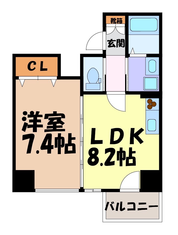 VERITAS IZUMI 間取り図