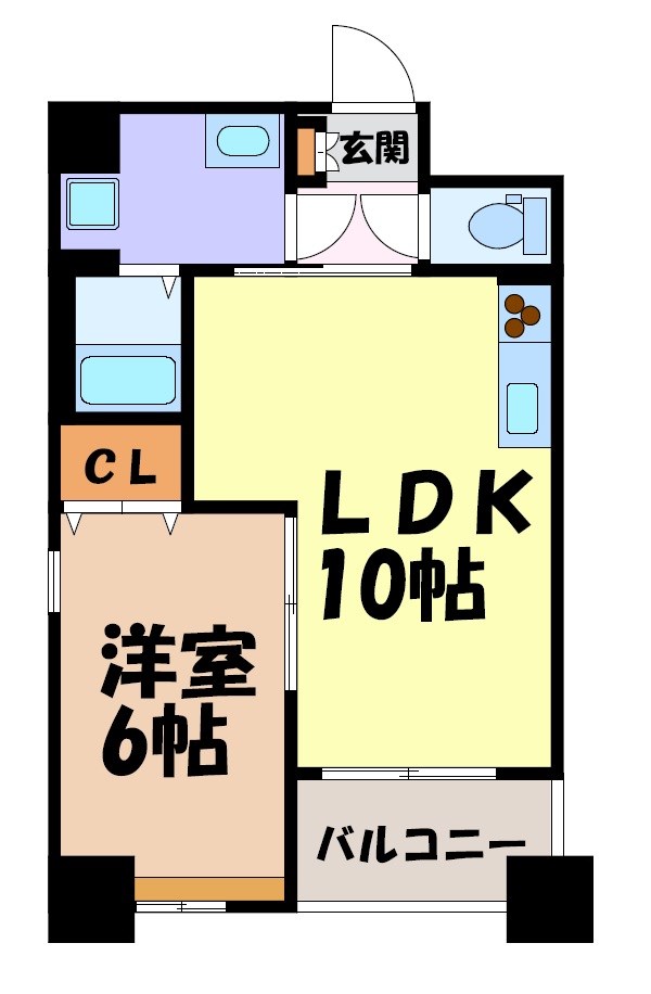 リュミアン堀田テラス 間取り図