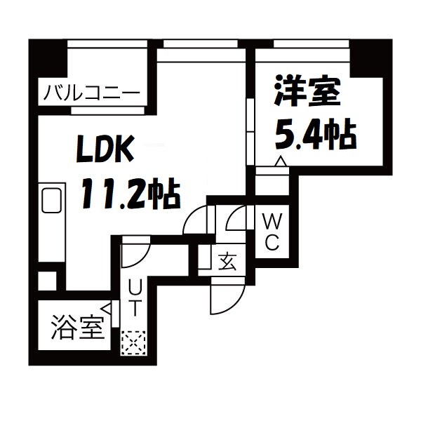 リュミアン堀田テラス 間取り図