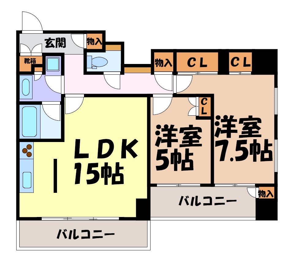 ラア・ケア覚王山 間取り図