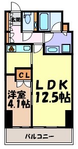 ラア・ケア覚王山 間取り