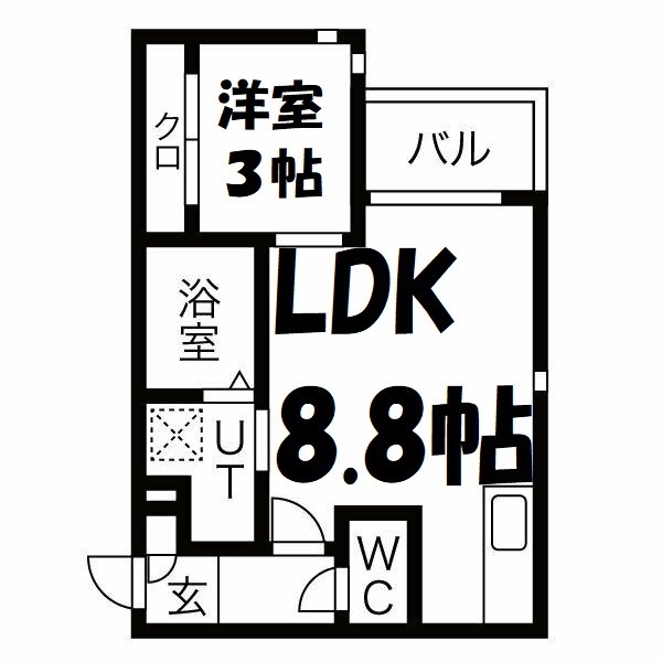 GRANDTIC Bios車道 間取り図