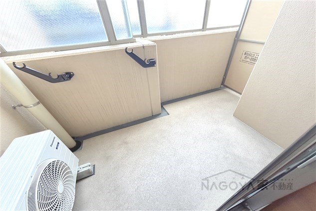 エコロジー鶴舞レジデンス ベランダ