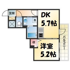 パルテールゴキソ 間取り図