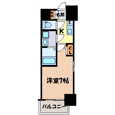 S-RESIDENCE千種 間取り