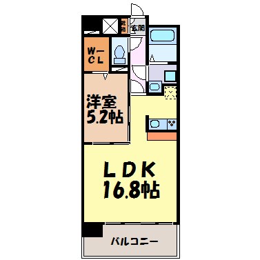 Gramercy Shirakawa Koen 間取り