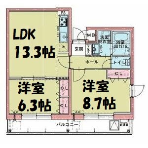 ドゥナーレ名駅西 間取り
