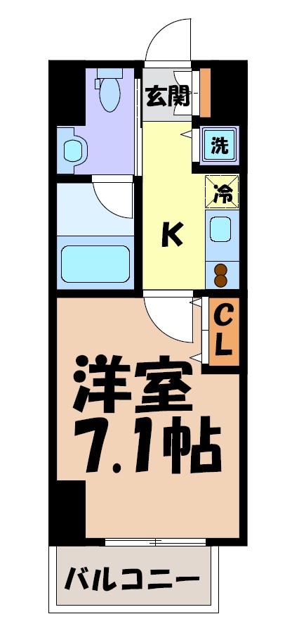 カレント今池 間取り図