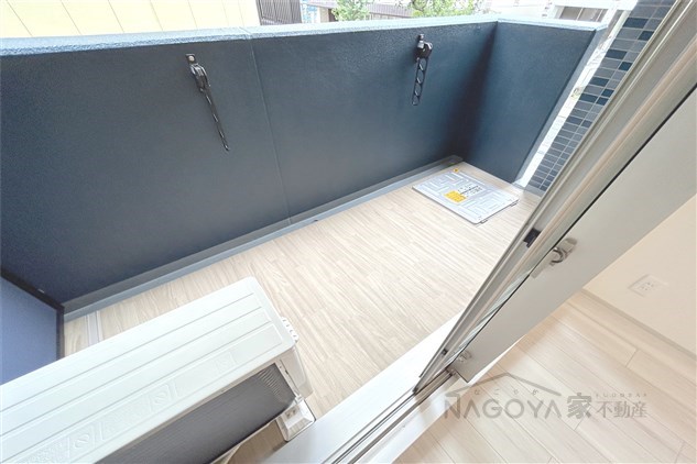 プレサンス上前津エレスタ ベランダ