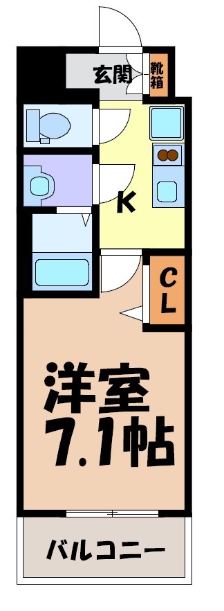 プレサンス上前津エレスタ 間取り
