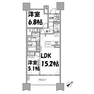 ザ・パークハウス名古屋 間取り図