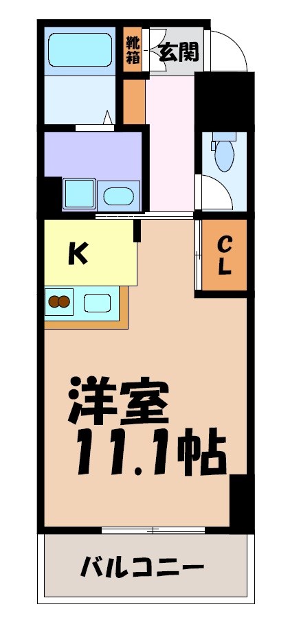 鶴舞ガーデンコート 間取り図