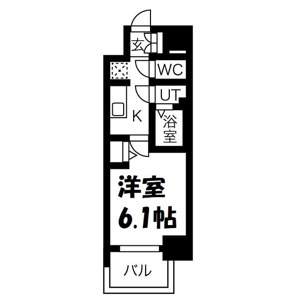 メイクス今池02 間取り