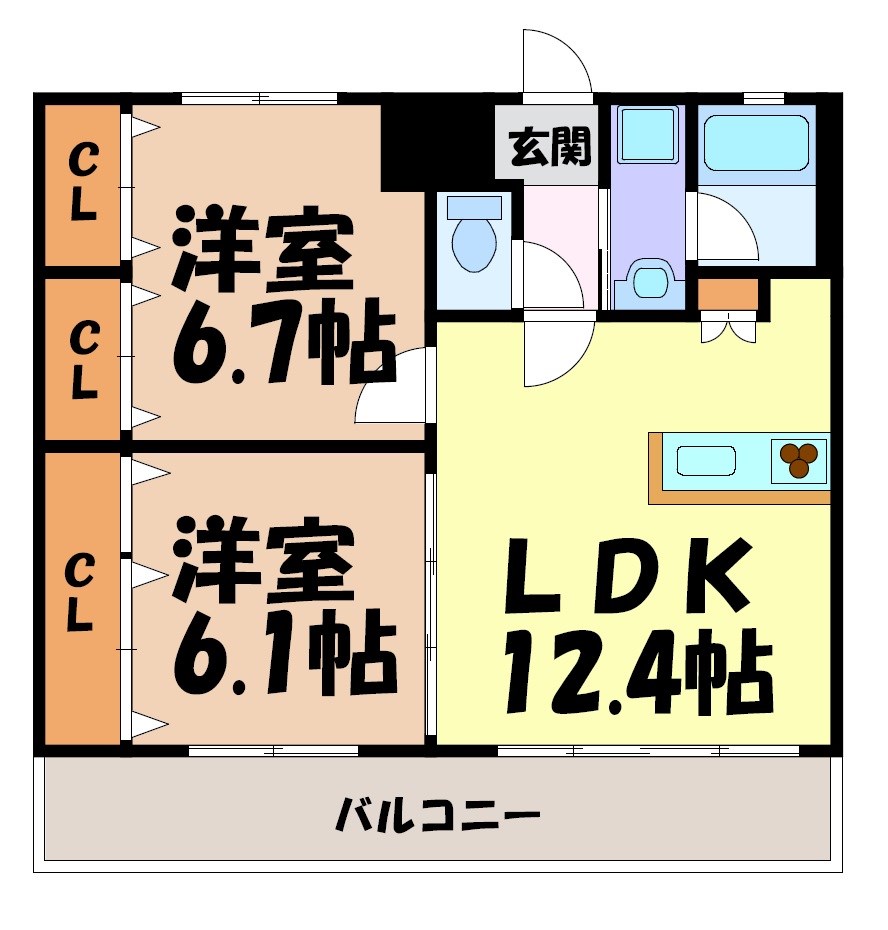 K&amp;amp;Sブロス 間取り図